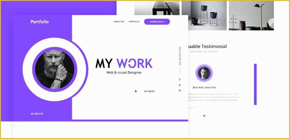 Personal Portfolio Template Free Of Adobe Xd Templates Ui Kits and Freebies top Resources