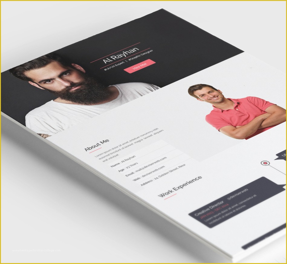 Personal Portfolio Template Free Of Free Personal Portfolio Website Template Freebies Fribly