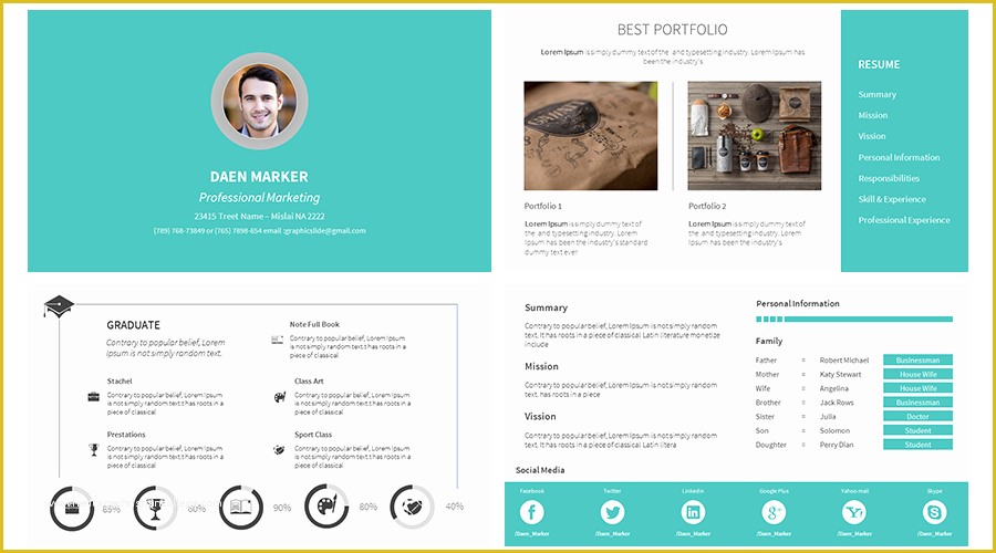 Personal Portfolio Template Free Of Stock Powerpoint Templates Free Download Every Weeks