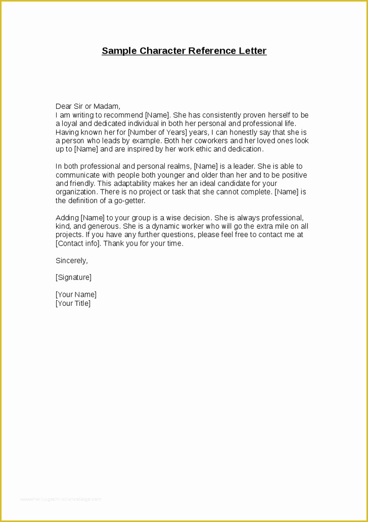 Personal Reference Letter Template Free Of Best 25 Personal Reference Letter Ideas On Pinterest
