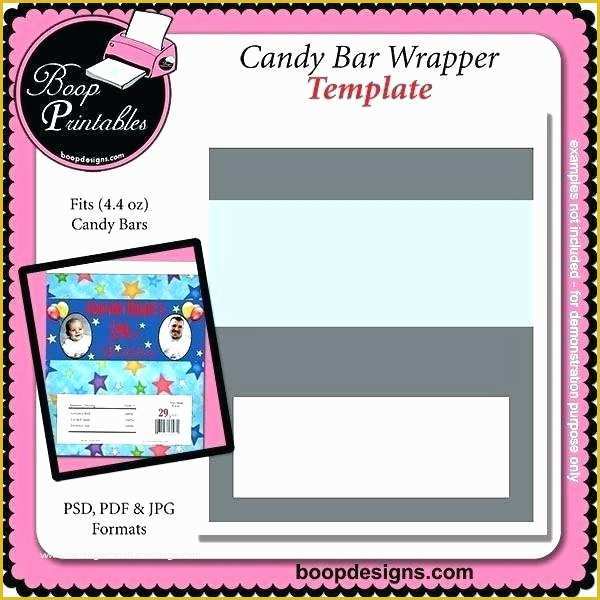 Personalized Candy Wrapper Template Free Of Printable Candy Bar Wrappers Free Templates Chocolate