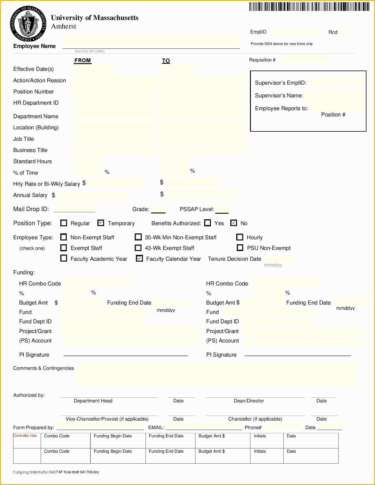 Personnel Action form Template Free Of 26 Personnel Action forms In Doc Free Word format Download