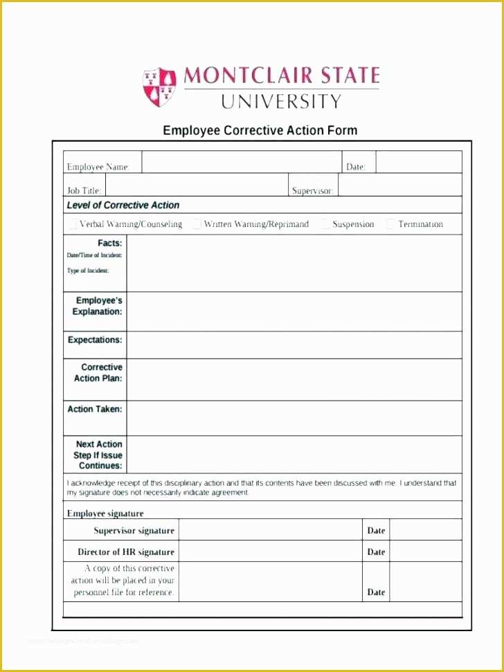 Personnel Action form Template Free Of Personnel Record form Template – Lesion