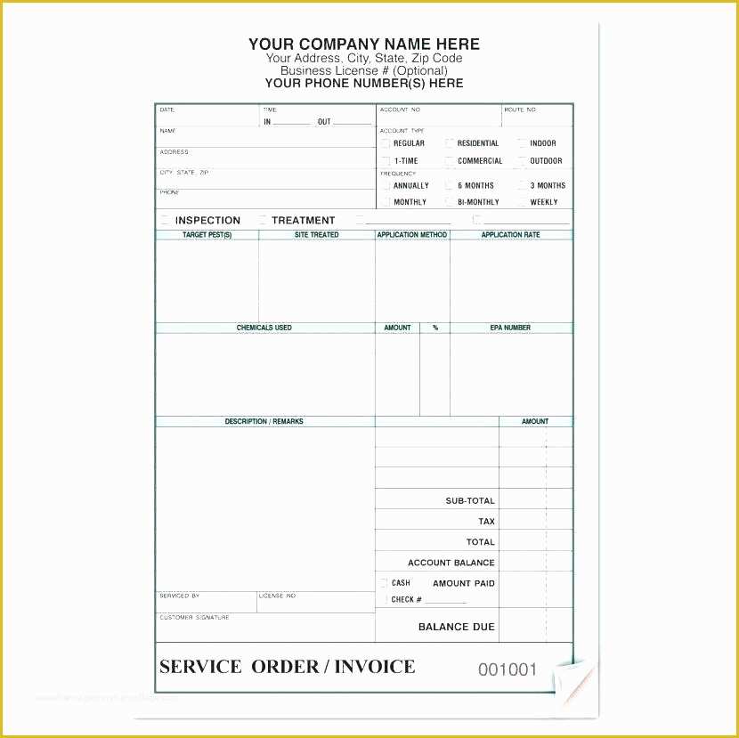 Pest Control Invoice Template Free Of Pest Control Invoice Template – Versatolelive