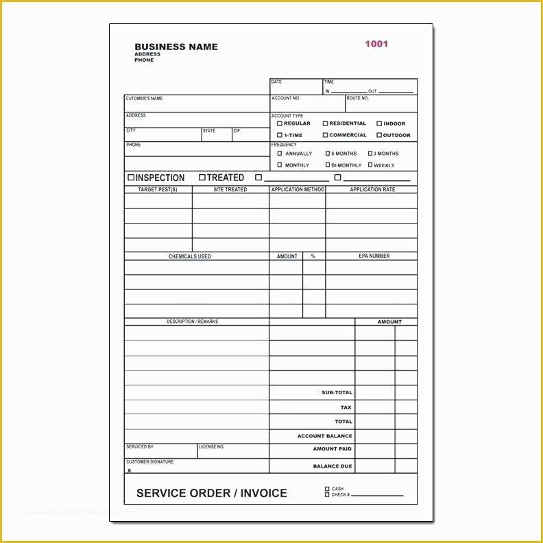 Pest Control Invoice Template Free Of Pest Control Invoices Exterminator Invoice Excel Invoice