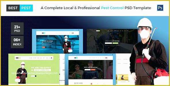 Pest Control Website Templates Free Download Of Pest Control Website Template Best Templates Responsive