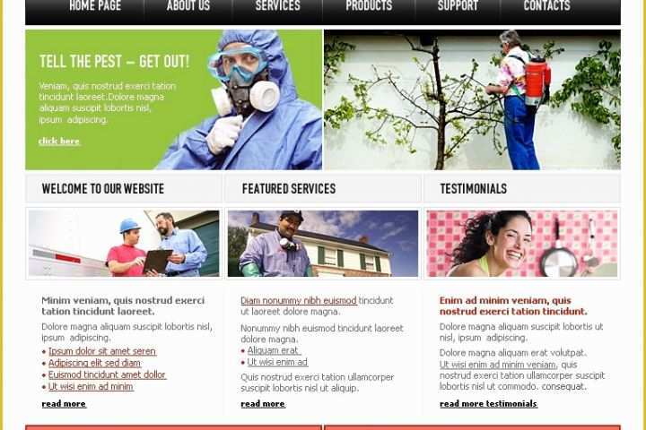 Pest Control Website Templates Free Download Of Pest Control Website Templates or Pest Control Website