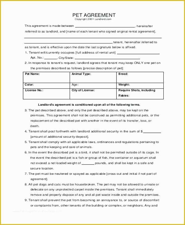 Pet Sitter Contract Template Free Of Dog Breeding Contract Template Pet Adoption Adopt form