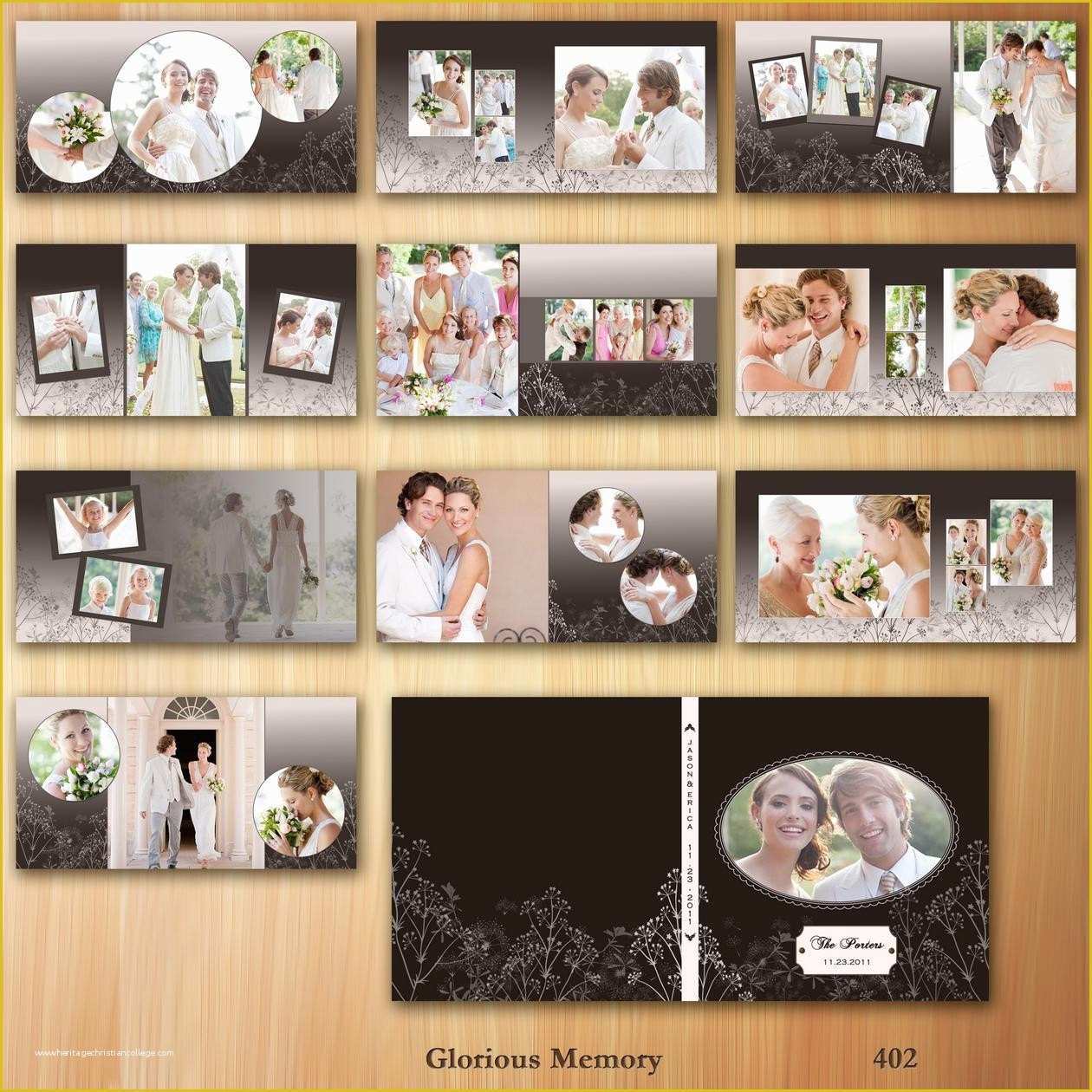 Photo Album Template Photoshop Free Of 10 Free Wedding Album Templates Shop Free