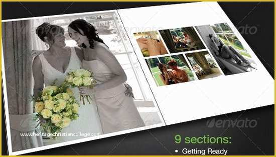 Photo Album Template Photoshop Free Of 8 Beautiful Wedding Album Templates Xdesigns