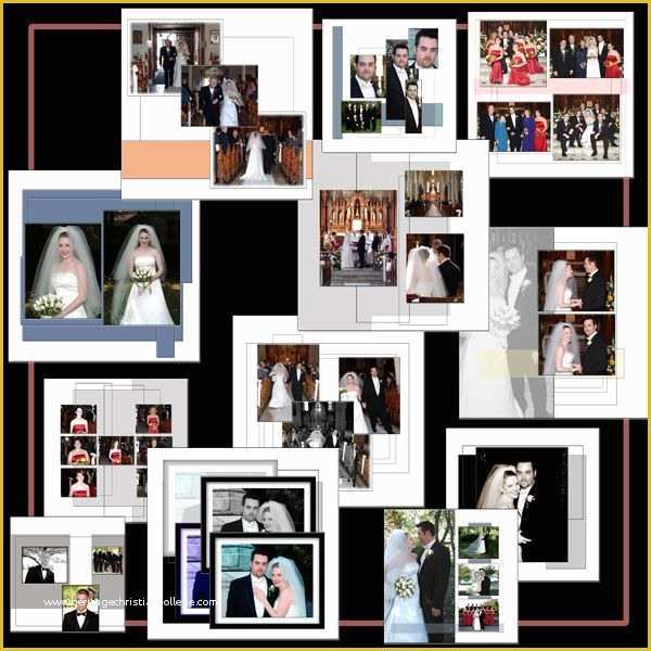 Photo Album Template Photoshop Free Of Digital Wedding Album or Photo Album Book Templates
