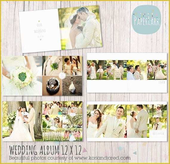 Photo Album Template Photoshop Free Of Wedding Album Template 12 X 12 and 10x10 Inch Supplied