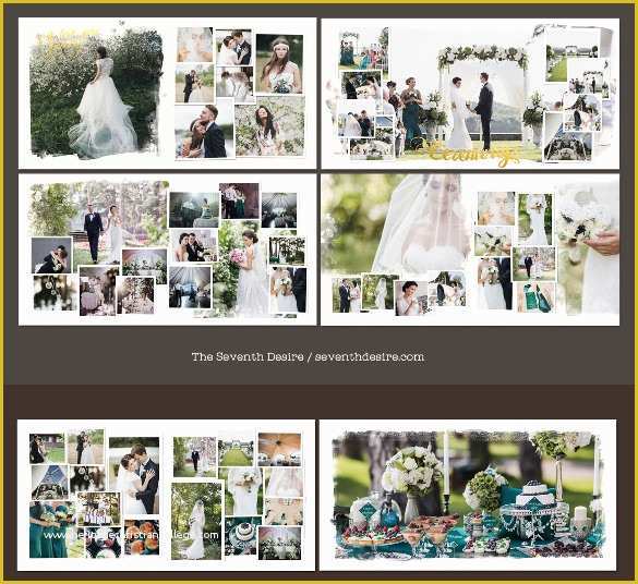 Photo Book Layout Templates Free Of 45 Wedding Album Design Templates Psd Ai Indesign