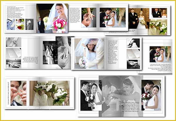 Photo Book Layout Templates Free Of 45 Wedding Album Design Templates Psd Ai Indesign