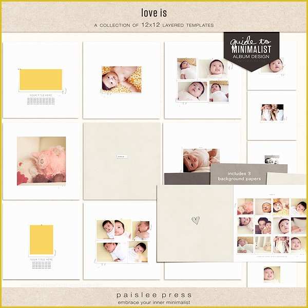 Photo Book Layout Templates Free Of Digital Scrapbooking Templates