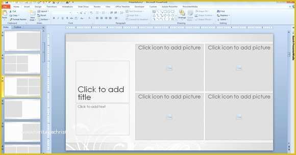 Photo Book Layout Templates Free Of Free Wedding Album Template for Powerpoint 2013