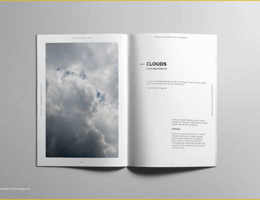 Photo Book Layout Templates Free Of Minimalist Portfolio Book On Behance