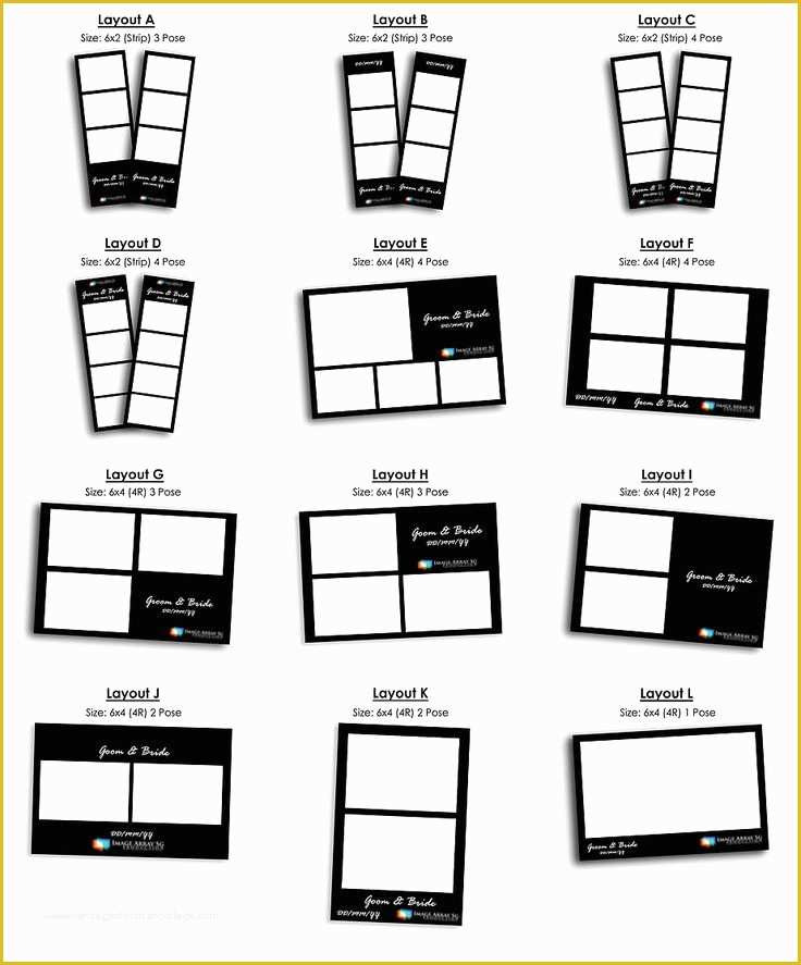 Photo Booth Templates Free Of 10 Best Strip Layout Options Images On Pinterest