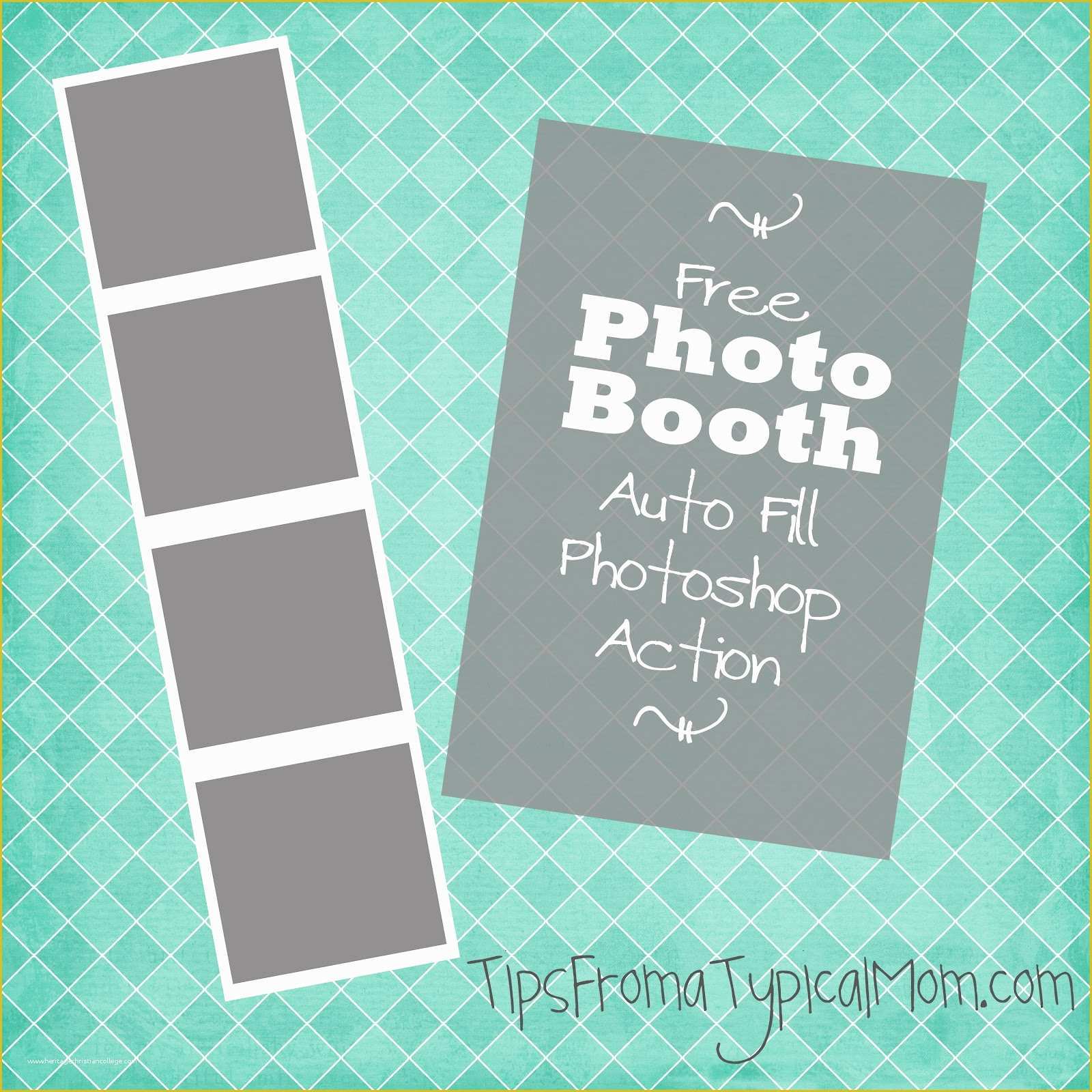 Photo Booth Templates Free Of Free Booth Frame Template Auto Fill Shop Action