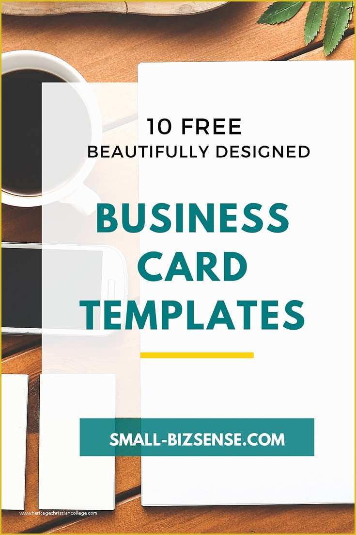 Photo Business Cards Templates Free Of 10 Beautifully Designed Free Small Business Card Templates