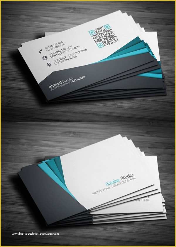 Photo Business Cards Templates Free Of Best Business Card Template Free
