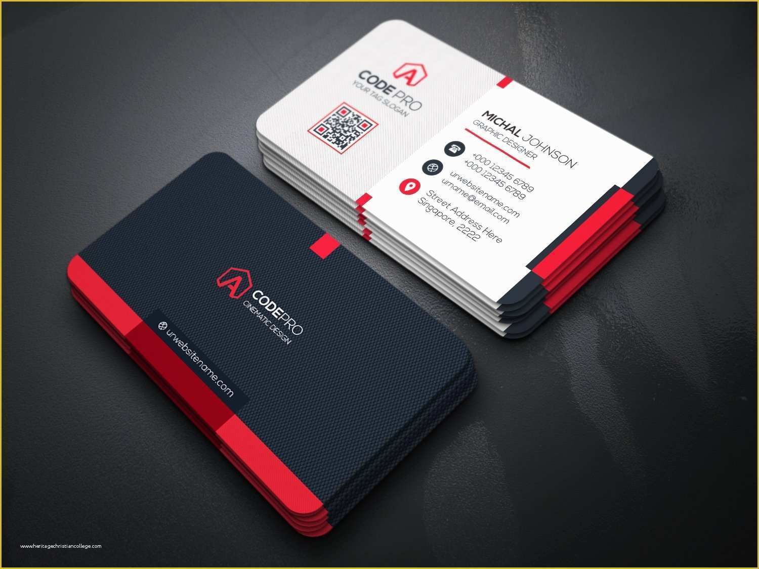 Photo Business Cards Templates Free Of Business Card Business Card Templates Creative Market