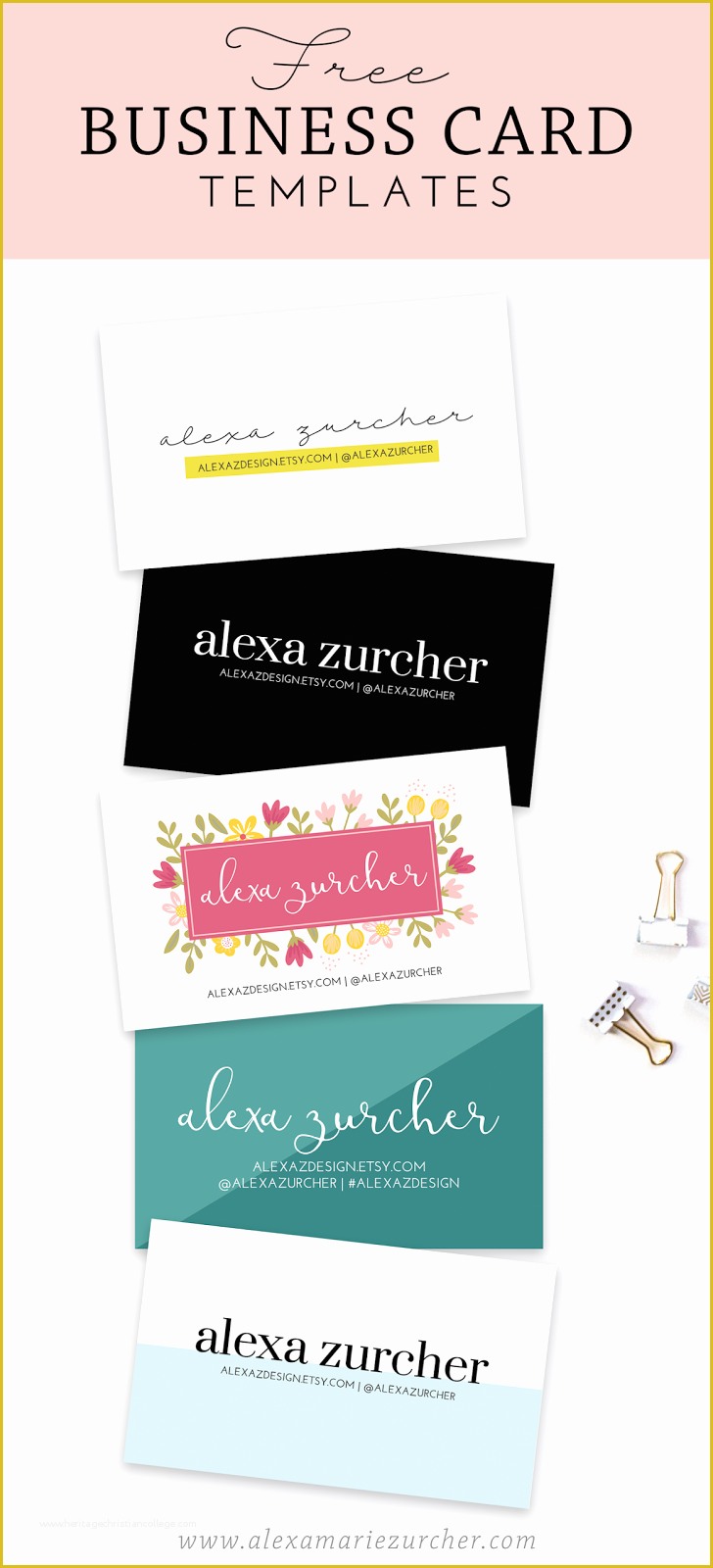 Photo Business Cards Templates Free Of Free Business Card Templates Zurcher Co