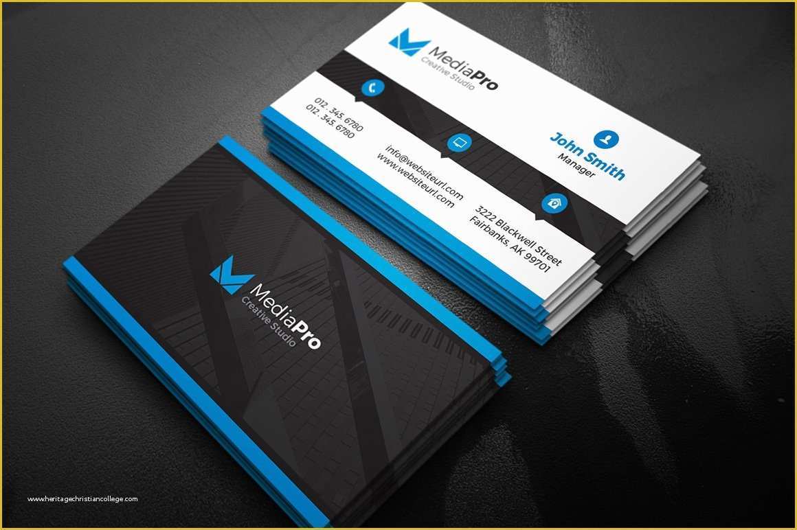 Photo Business Cards Templates Free Of Modern Creative Business Card Business Card Templates