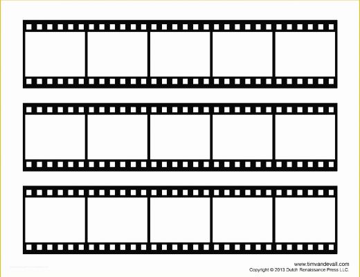 Photo Strip Template Free Of Blank Strip Template for A Collage or Movie Poster