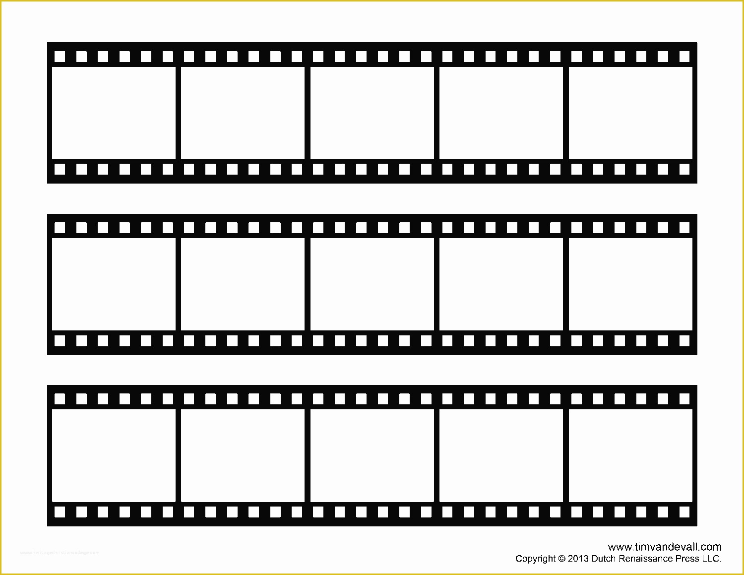 Photo Strip Template Free Of Blank Strip Template for A Collage or