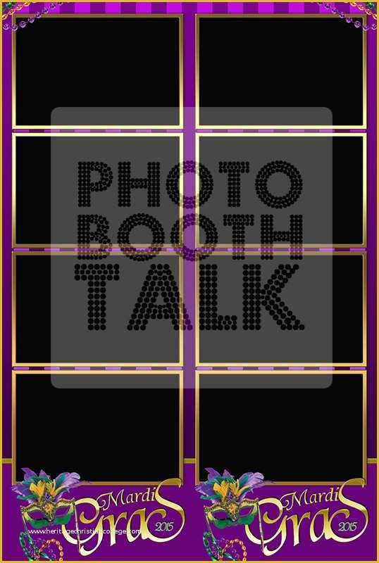 Photo Strip Template Free Of Bourbon Street by Hp Designs – Booth Talk