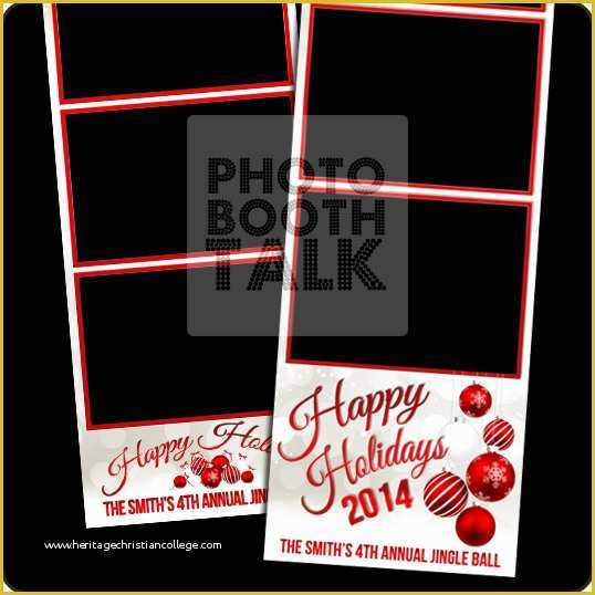 Photo Strip Template Free Of Let It Snow – Booth Talk