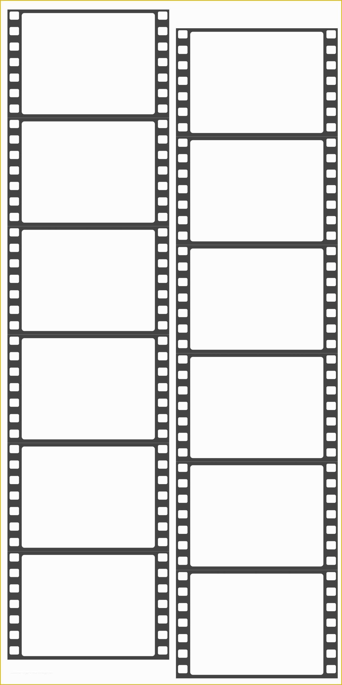 Photo Strip Template