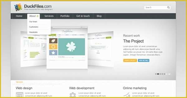 Photo Studio Website Templates Free Download Of Clean Corporate Website Template Set Psd Welovesolo