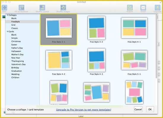 Photo Templates Free Download Of Mac Free Collage Maker How to Make Collage