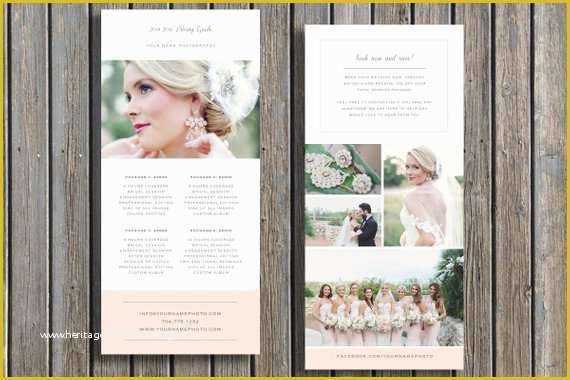 Photography Ad Template Free Of Wedding Grapher Pricing Guide Template Vista Print Rack