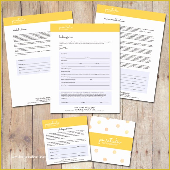 Photography Booking form Template Free Of Release form Template Deals for Your Studio