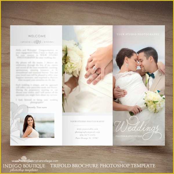 Photography Brochure Templates Free Of 29 Wedding Brochure Template Psd Docs Pages Ai
