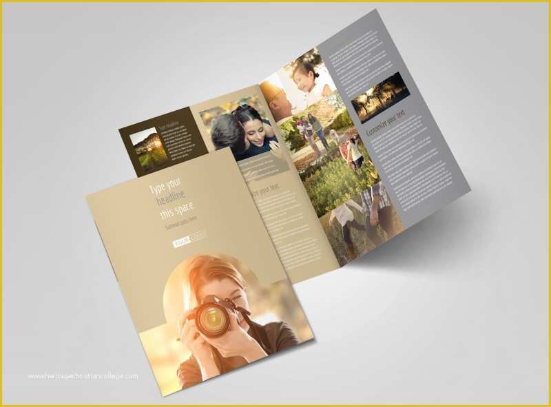 Photography Brochure Templates Free Of Professional Grapher Brochure Template