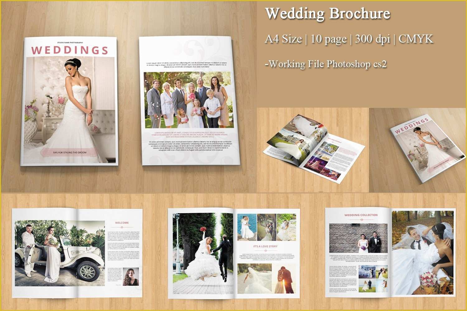 Photography Brochure Templates Free Of Wedding Graphy Brochure V157 Brochure Templates
