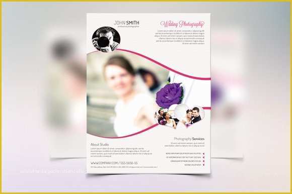 Photography Brochure Templates Free Of Wedding Graphy Flyer V18 Flyer Templates