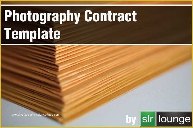 Photography Contract Template Free Of Graphy Contract Template