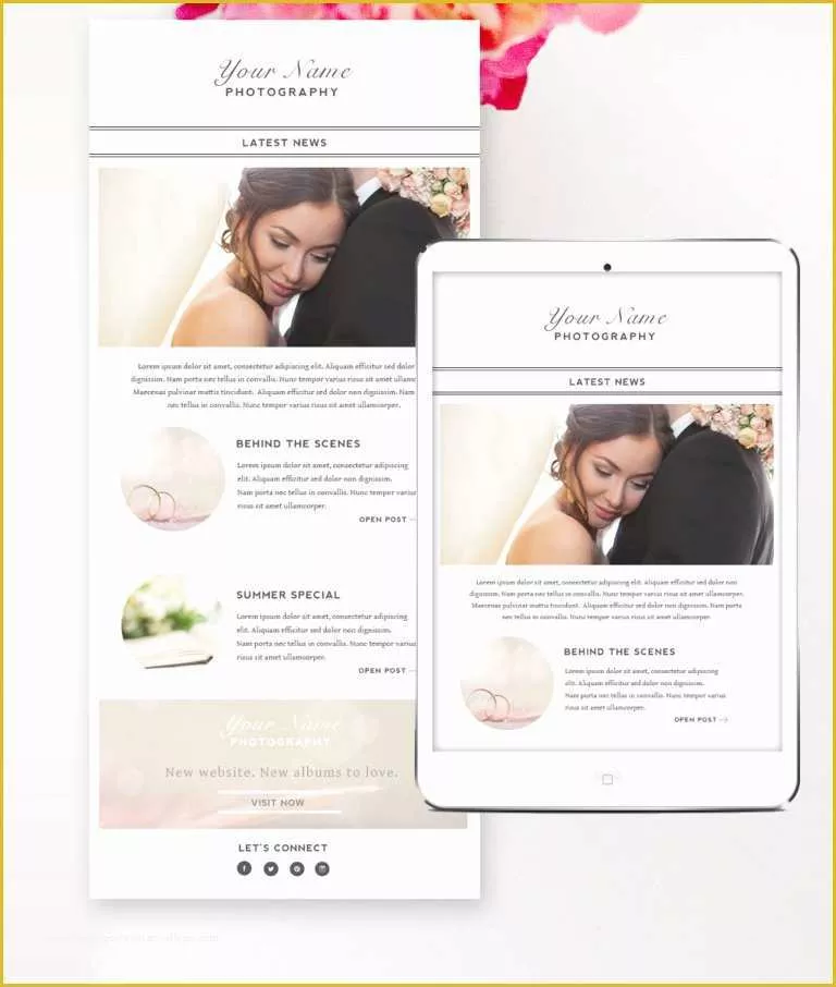 Photography Email Templates Free Of Email Newsletter Template Grapher Email Template