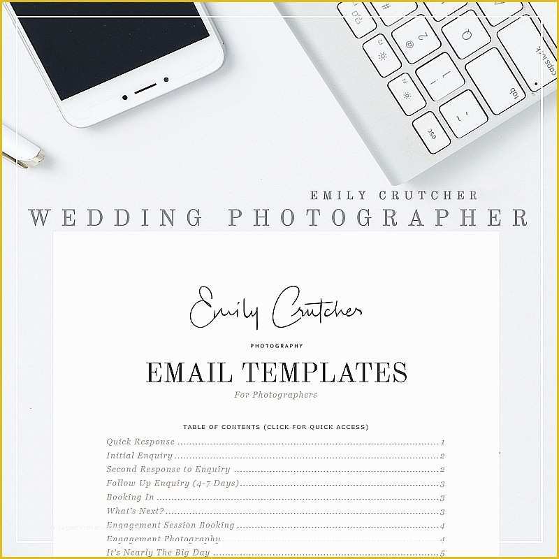 Photography Email Templates Free Of Wedding Grapher Email Templates Basic Conversations
