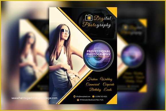 Photography Flyer Template Free Of Graphy Flyer Flyer Templates Creative Market