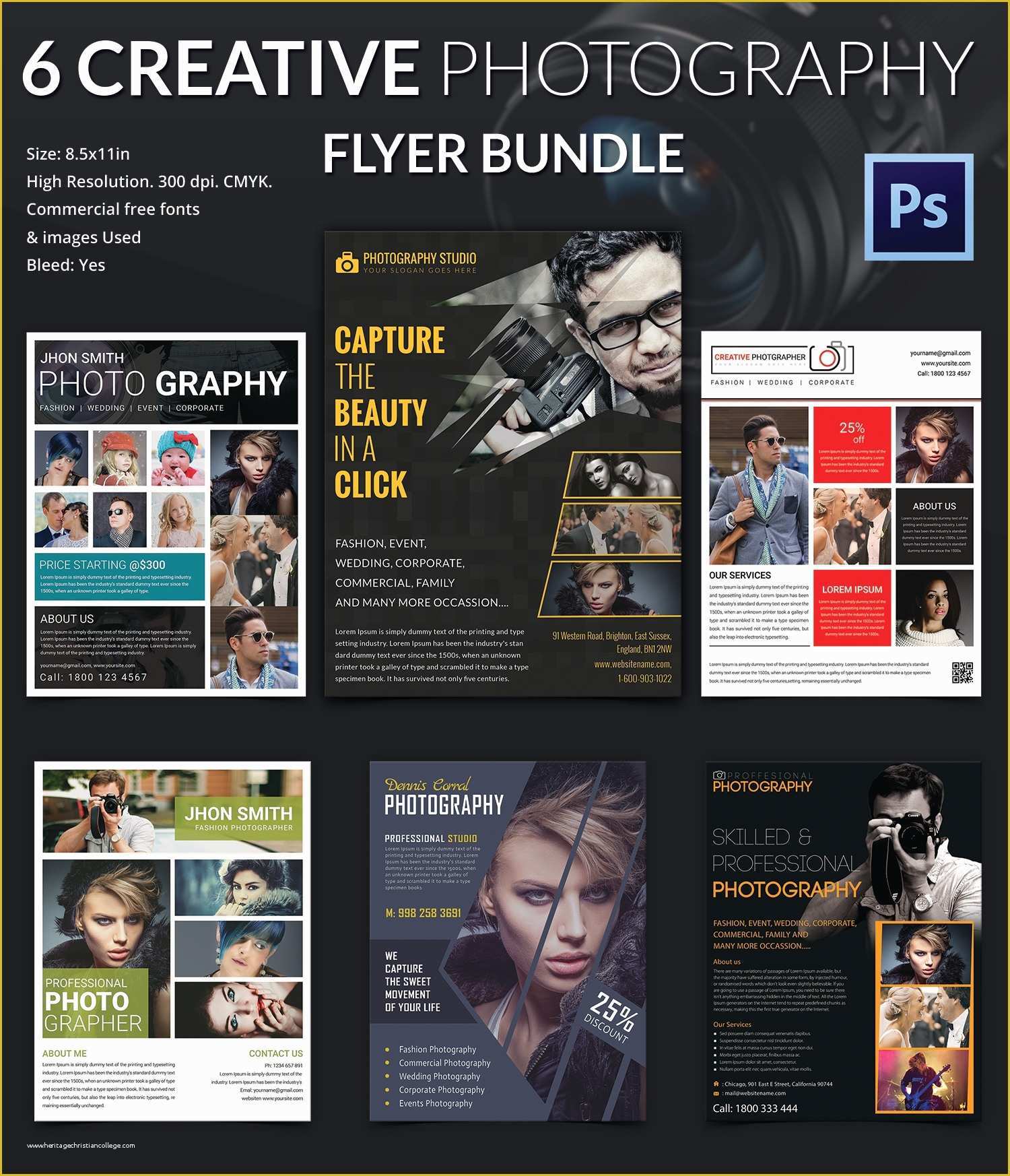 Photography Flyer Template Free Of Graphy Flyer Template 41 Free Psd format Download