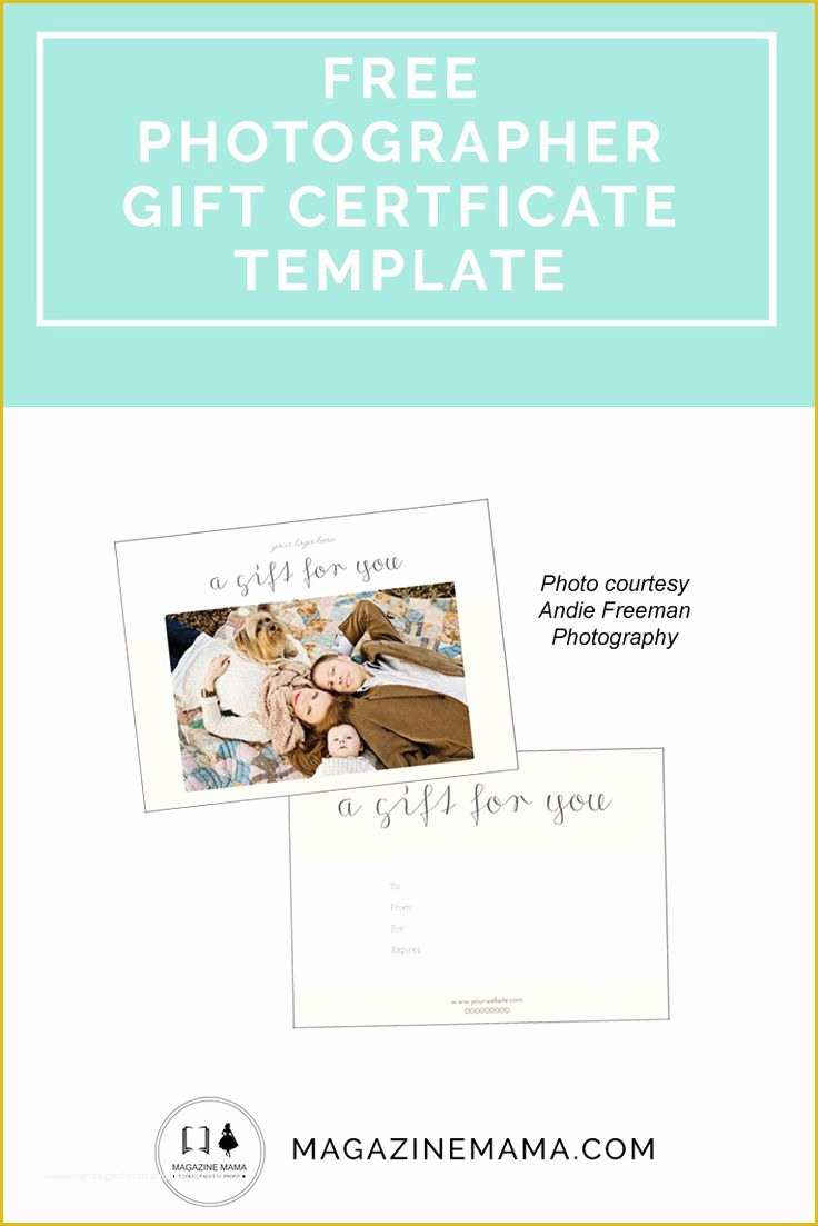 Photography Gift Certificate Template Free Of 25 Unique Gift Certificate Templates Ideas On Pinterest