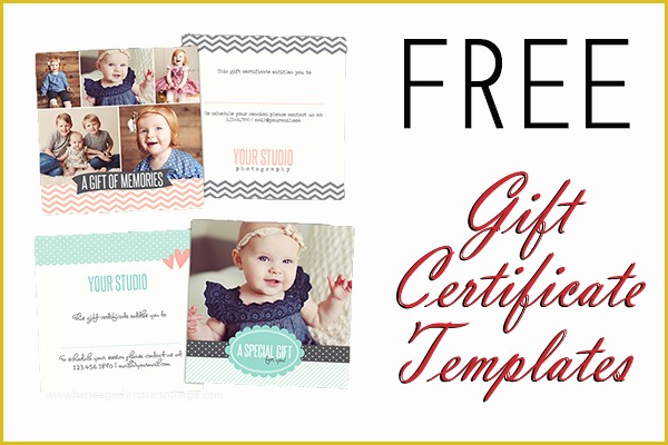 Photography Gift Certificate Template Free Of Free Gift Certificate Shop Templates From Birdesign
