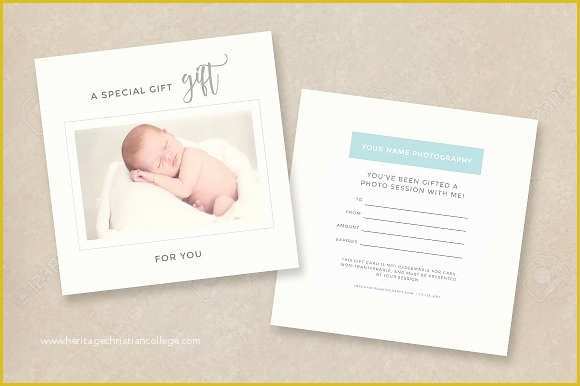 Photography Gift Certificate Template Free Of Grapher Gift Certificate Psd Card Templates