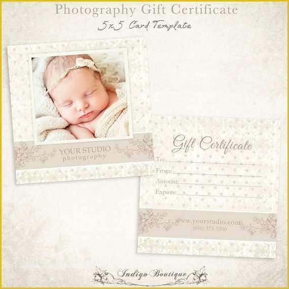 Photography Gift Certificate Template Free Of Graphy Gift Certificate Photoshop Template 007 Id0105